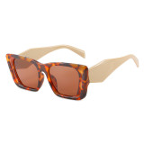 Vintage Y2K Oversized Square Cat Eye Sunglasses for Women