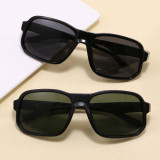 Oversized Square Sport Cycling Driving Outdoor Sunglasses for Men Women