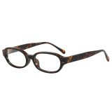 Retro 90s Oval Slim Frame Shades Sunglasses for Women Men