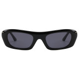 Retro 90s Y2K Narrow Rectangle 90s Style Streetwear Shades Sunglasses