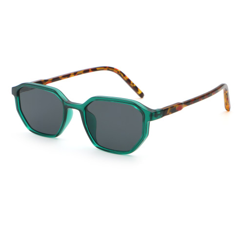 Retro Polygon Hexagonal UV400 Protection Lightweight Sunglasses for Men & Women