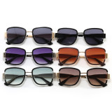 Retro Oversized Square Chic Gradient Lens Shades Sunglasses