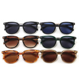 Vintage Retro Square Gradient Lens UV400 Outdoor Sunglasses for Men Women