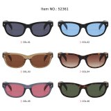 Vintage Y2K Rectangular Shades Sunglasses for Men Women