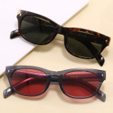 Vintage Y2K Rectangular Shades Sunglasses for Men Women