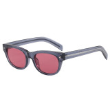 Vintage Y2K Rectangular Shades Sunglasses for Men Women