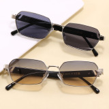 Y2K Slim Geometric Polygon Sunglasses for Men Women