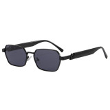 Y2K Slim Geometric Polygon Sunglasses for Men Women