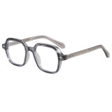 Vintage Octagon Geometric Square Frame UV400 Shades Sunglasses for Men Women