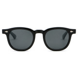 Vintage Round UV400 Protection Shades Outdoor Sunglasses for Men Women