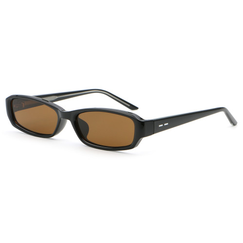 Y2K Retro Narrow Rectangle UV400 Protection Sunglasses for Women Men
