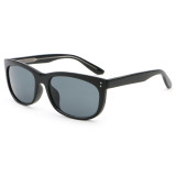 Classic black square sunglasses for men women