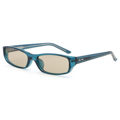 Y2K Retro Slim Rectangle UV400 Protection Sunglasses for Men Women