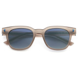 Retro Square UV400 Sunglasses with Decorative Temples