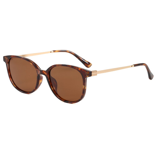 Retro Round Polarized Shades Sunglasses for Men Women
