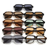 Retro Chunky Square Frame UV400 Shades Sunglasses for Men Women