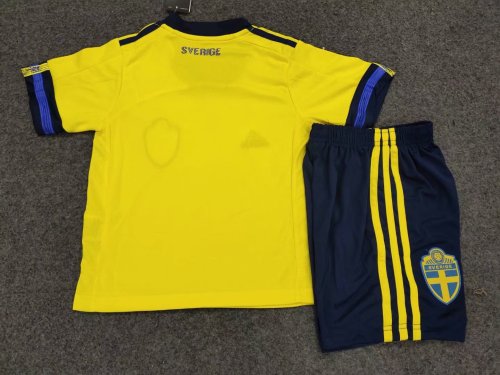2020 Sweden Home Yellow Kid Kit