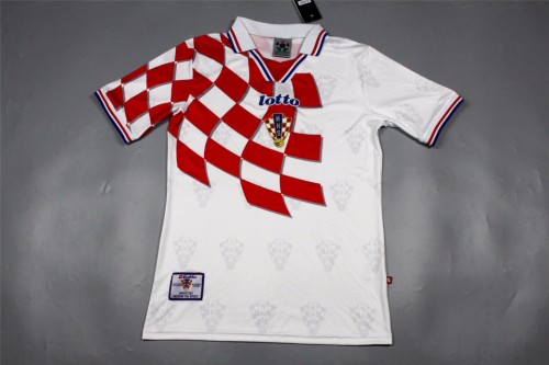 1998 World Cup Croatia Home Retro Jersey/1998克罗地亚主场