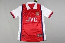 1998 Arsenal Red Retro Short sleeve Jersey/1998阿森纳红色