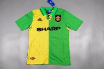 1992-93 Manchester United Away Retro Jersey/92-93曼联客场