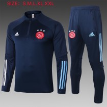 20-21 Ajax Royal-Blue Training suit