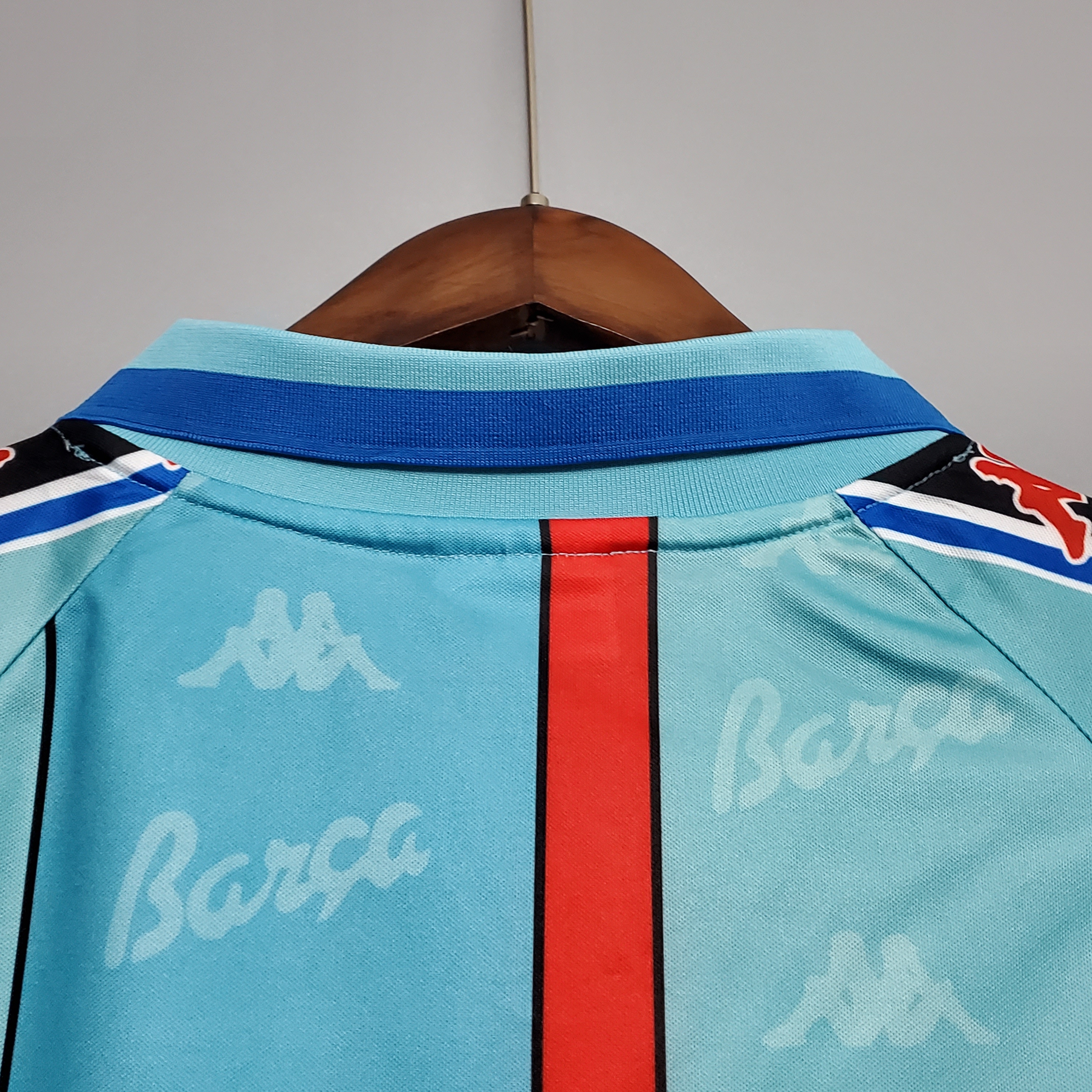 1996 SEパルメイラス AWAYユニRhumell #28 1996-97 Rangers Away Retro Jersey