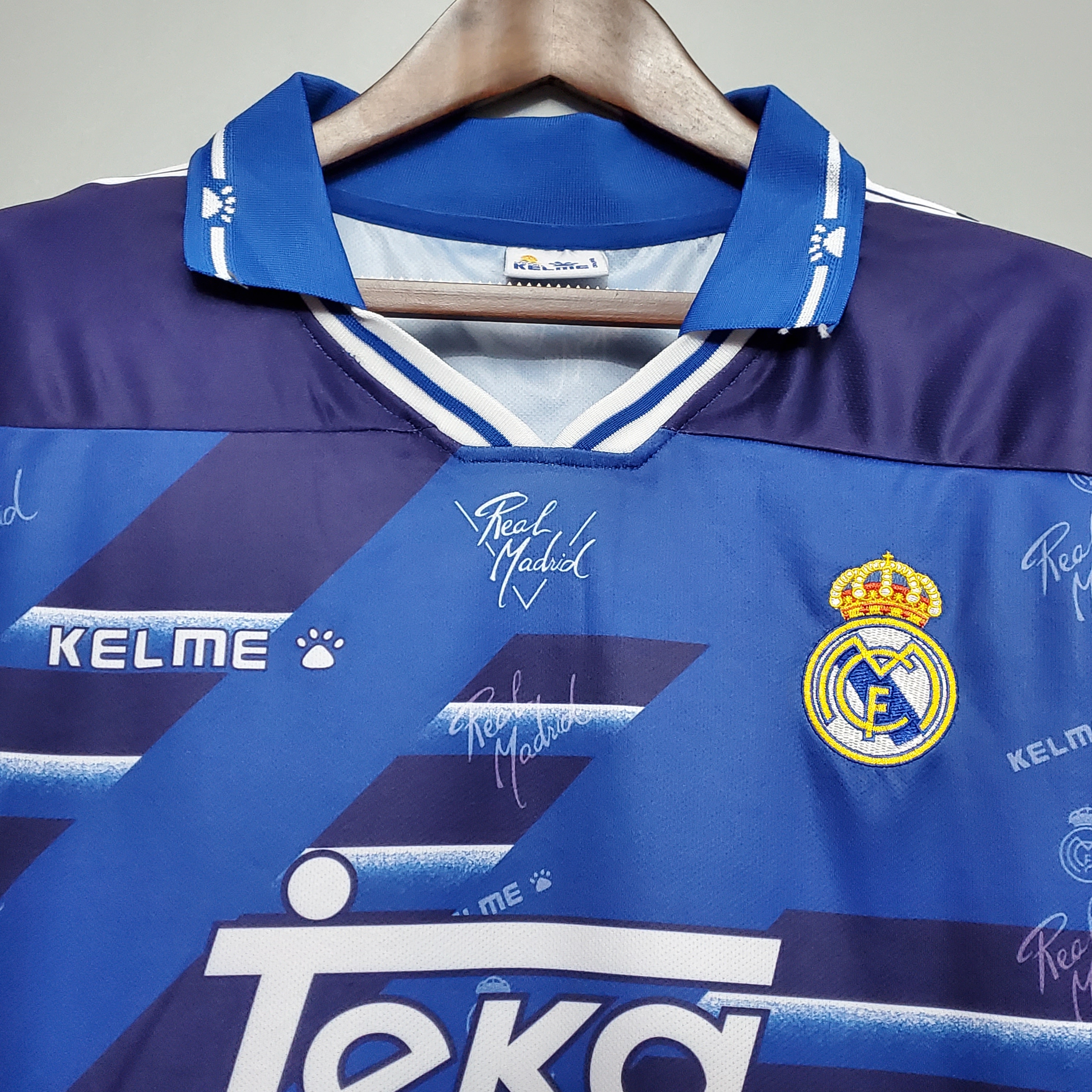 94-96 Real Madrid Away Retro Jersey