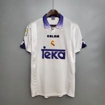 97-98 Real Madrid Home Short Sleeve Retro Jersey/97-98皇马主场