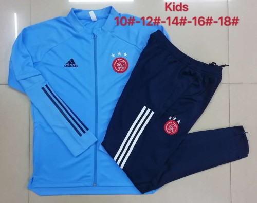 20-21 Ajax Blue Kid Jacket Suit