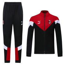 20-21 AC Milan Black and Red  Classic Jacket Suit