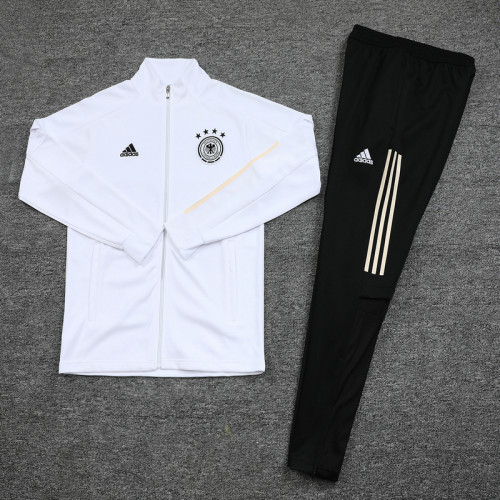 2020 Germany White Jacket Suit