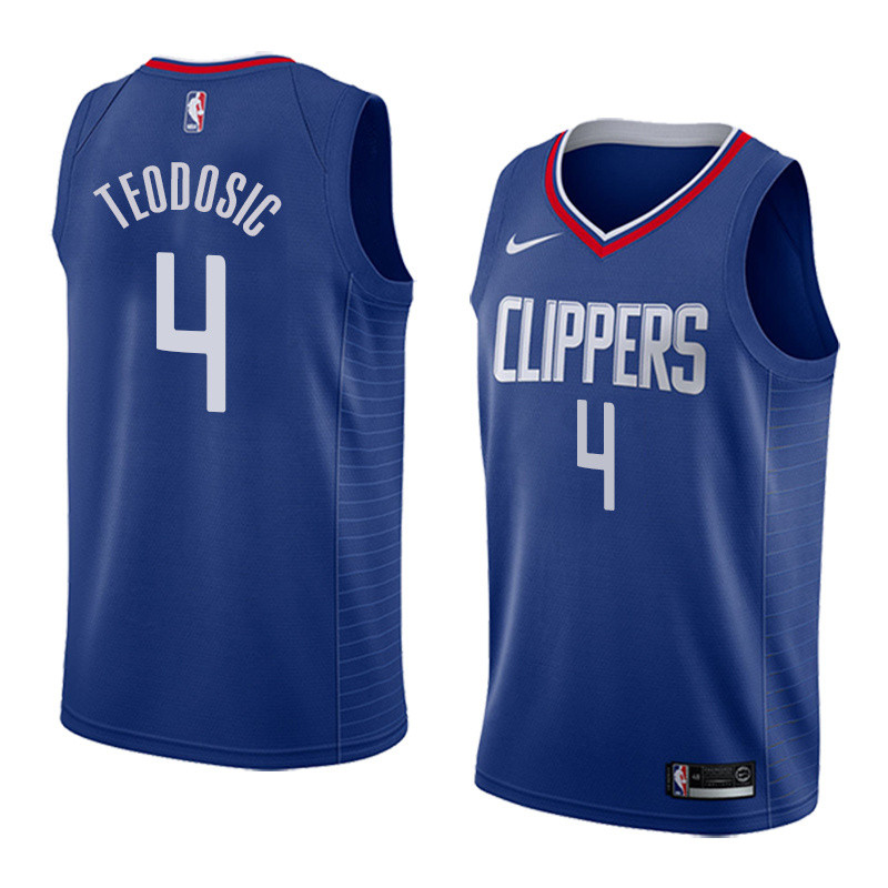 Clippers blue jersey 2018 clearance