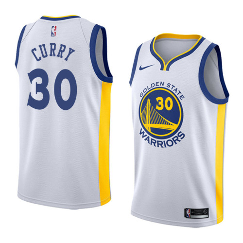 Golden State White Hot Pressed Jersey