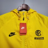 2021 Windbreaker Inter Milan Yellow S-XXL