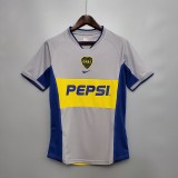 2002 Boca Juniors Away Retro Jersey/2002博卡客场