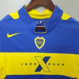 2005 Boca Juniors Home  Retro Jersey/2005博卡主场