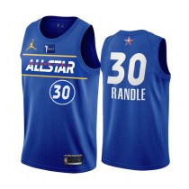 2021 NBA All Star Blue  30#RANDLE Hot Pressed Jersey