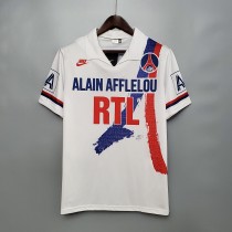 90-92 PSG White Retro Jersey/90-92PSG白色复古