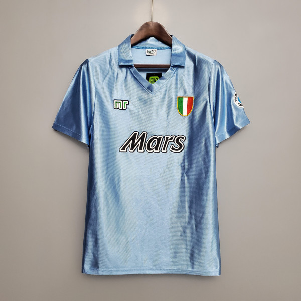 90-91 Napoli Home Retro Jersey/90-91 那不勒斯主场