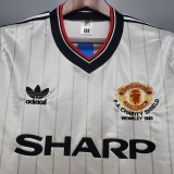 1983 Manchester United Away Retro Jersey/1983曼联客场