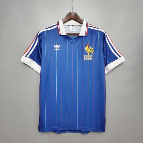 1982 France Home Retro Jersey