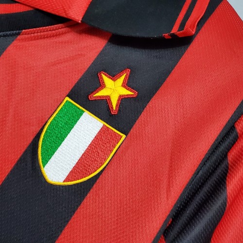 1996 AC Milan Home Retro Jersey/1996 AC米兰主场