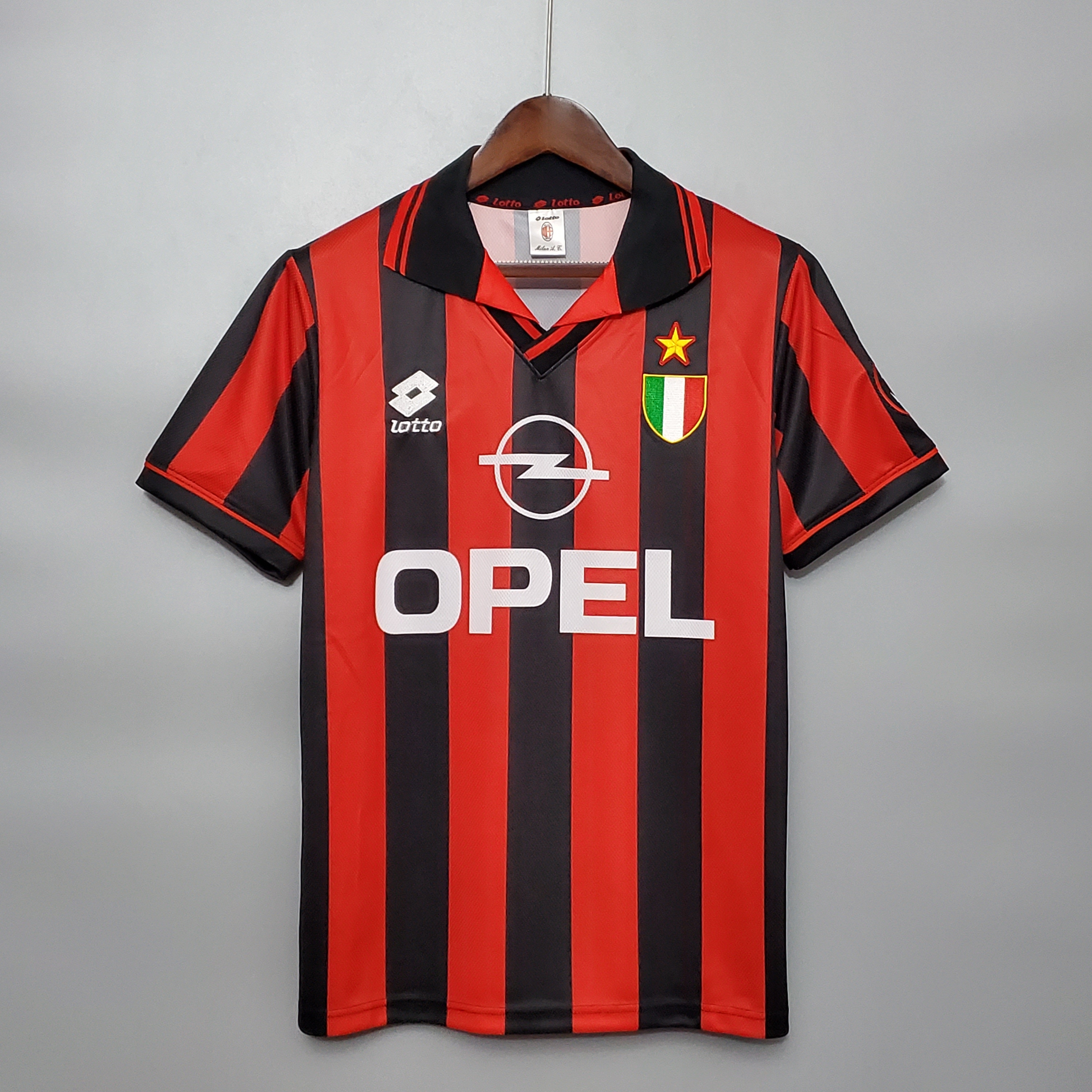 96-97 Arsenal Home Long Sleeve Retro Jersey/96-97阿森纳主场长袖