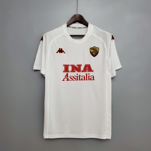 00-01 Roma Away Retro Jersey/00-01 罗马 客场