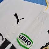 00-01 Lazio White Long Sleeve Retro Jersey