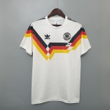 1990 Germany White Retro Jersey/1990 德国白色