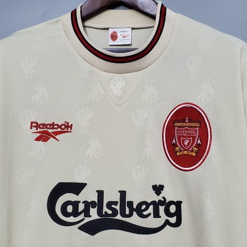 96-97 Liverpool Away Retro Jersey/96-97 利物浦客场