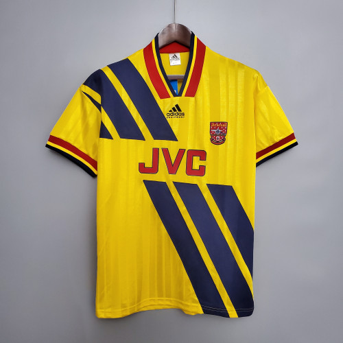 93-94 Arsenal Away Retro Jersey/93-94阿森纳客场