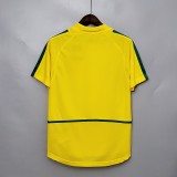 2002 Brazil Home Retro Jersey/2002巴西主场