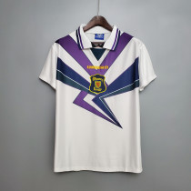 94-96 Scotland Away White Retro Jersey/94-96 苏格兰客场